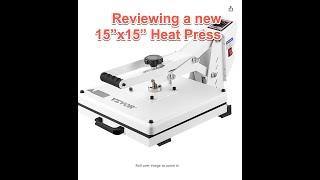 Reviewing a new comic book heat press