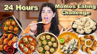 24 Hours Momo's Eating Challenge | Food Challenge