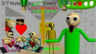 ALL ENDINGS - Baldi's Basics: The Ultra Decompile (Baldi's Basics Mod and Decompile Gameplay)