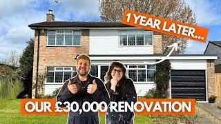 FULL HOUSE TOUR ONE YEAR ON |  £30K Home Renovation UK