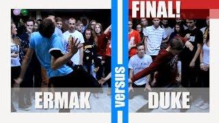 Ermak vs. Duke | FINAL 1vs1 | M&P6 MOSCOW CYPHER 2014