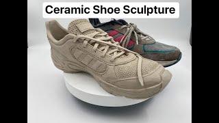 Ceramic Shoe Sculpture