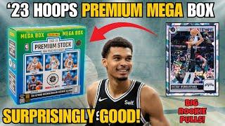 BIG ROOKIE PULLS! PRODUCT REVIEW: 2023-24 Panini Hoops Premium Stock Mega Box