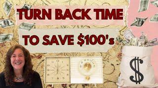 TURN BACK TIME TO SAVE $100's! OLD FASHIONED FRUGAL LIVING! #frugalliving ONE PAN HAM PASTA MEAL