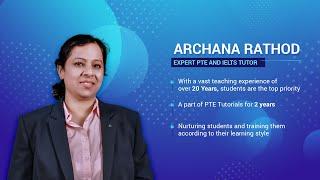 IELTS & PTE Expert Tutor | Archana Rathod | 20+ Years of Teaching Experience