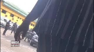 Amateur Video Of Farah Dagogo Arriving Court - ARISE News Report