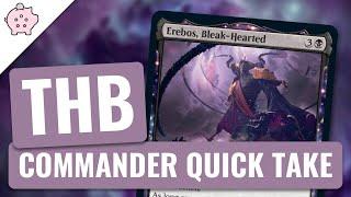 Erebos, Bleak-Hearted | Theros Beyond Death Spoiler | EDH | Budget | MTG | Commander Quick Take