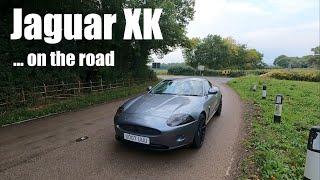 Jaguar XK (X150) on the road - a modern classic V8