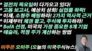 [오늘의 미국주식뉴스] 테슬라 적정 주가 계산법 / BofA 선정, 미국의 가장 중요한 8개 기업 / 이제 채권 팔고, 주식에 투자하라! /소형주 베팅해야 하는 2가지 역사적 근거