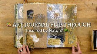 ART JOURNAL Flip Through | 'Inspired by Nature' 