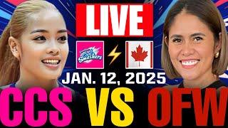 CREAMLINE PH VS. CANADA OFW LIVE NOW - JANUARY 12, 2025 | EXHIBITION MATCH #jemagalanza #creamline