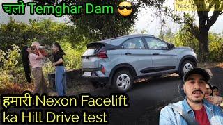 Hill Drive Review Of My New Nexon Facelift   Testing Limits In The Mountains 