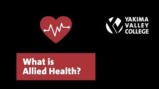 What is Allied Health?