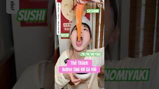 Thánh Đớp Nữ Đi Càn Quét Tiệc Buffet Chủ Đề Cá Hồi Và Cái Kết #mukbang #shotsvideo