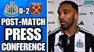 Callum Wilson 'We let opportunity slip through our fingers' | Newcastle 0-2 West Ham