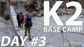 K2 BASE CAMP TREK | Day #3 | Askole to Jhola (NOT AS PREPARED AS WE THOUGHT)