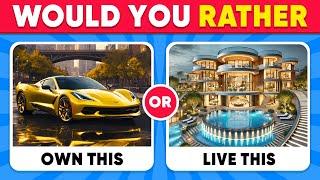 Would You Rather...?  Luxury Edition | Daily Quiz