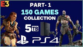 PS4 GAMES COLLECTION || PART 1 || 5 TB FULLY LOADED 150 GAMES || TAMIL ||