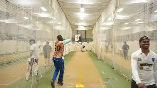 Former Jamaica Youth player David Baker in the Nets.