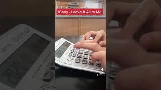 iCarly Theme played on a calculator