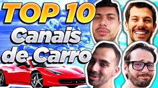 Os 10 Melhores CANAIS sobre CARROS do Youtube