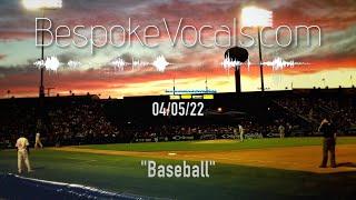 April 5 - “Baseball” Poem by John Updike | read by Kirk Lawrence-Howard