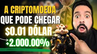 CRIPTOMOEDA HAMSTER COMUNIDADE PODE FAZER 2.000%? LISTAGEM $0.0025 BITGET.