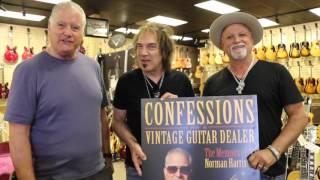 Dave Amato & Derek St. Holmes visit Norman's Rare Guitars today!