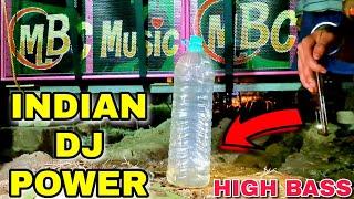 WATER DANCING BY HIGH BASS  || INDIAN DJ SOUND SYSTEM || YT SOUNDTECH ||