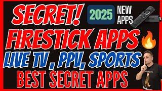 5 Secret Apps!  Free Sports, Live TV, Free Movies for ANY Firestick!