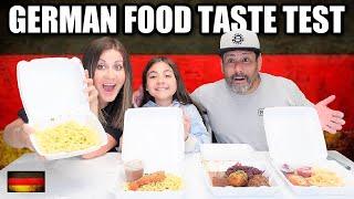 Americans Try German Food for the First Time | Trying Schnitzel, Rouladen and Hachnchen Cordon Bleu