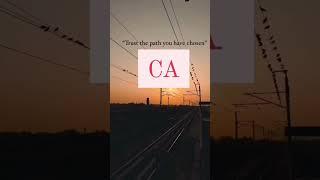 Trust the path you have chosen #ca #camotivation #education #icai #icaiofficial