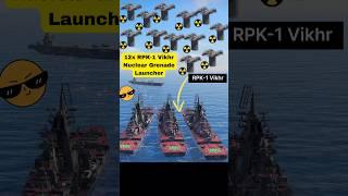 12X RPK-1 Vikhr Nuclear Launcher️ | Modern Warships #shorts