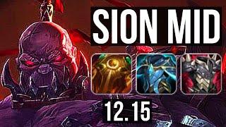 SION vs SYLAS (MID) | 8/4/19, 1.1M mastery, 300+ games | KR Diamond | 12.15