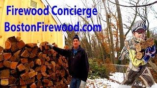 Firewood Concierge - Kiln Dried Firewood Delivered and Stacked Boston MA