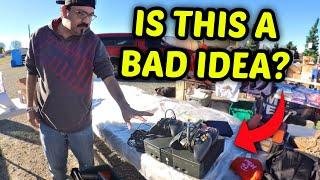 Risking It All On Video Game Consoles From A Flea Market!