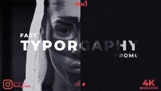 Fast Typography Promo | videohive