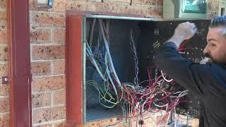 Home Electrical Switchboard Upgrade - Time Lapse 1