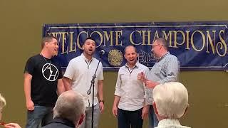 AMAZING MOMENT!!! When singers from four different champion quartets combine, magic happens!