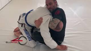 BJJ After 40 Mike 'Spider Ninja' Bidwell: Jiu-Jitsu Loop Choke / ️ Baseball Choke Combo!