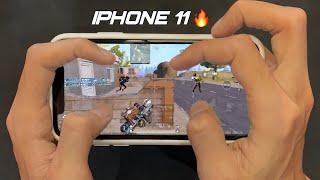 IPHONE 11 HANDCAM IN 2025 /Smooth+60FPS PUBG Gaming Test/ NEW IOS 18.4 Livik Gameplay!