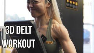 DELT workout, physique update, prep update, IFBB bikini pro VLOGs