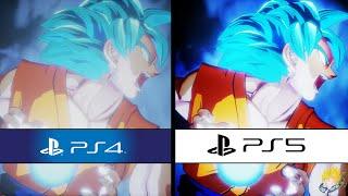 Dragon Ball Z Kakarot : PS5 Vs PS4 - Graphics, FPS, Loading Times Comparison Gameplay (4K 60FPS)