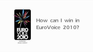 Become a star of EuroVoice!