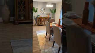 #diningroomdesign #diningroommakeover #dinningtabledecor