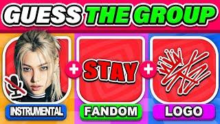 GUESS THE GROUP BY 3 CLUES | KPOP GAMES /KPOP QUIZ 2024 