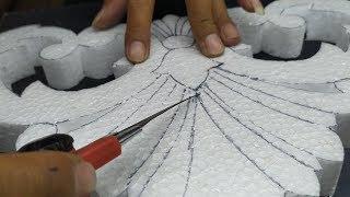 Styrofoam carving