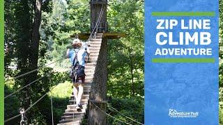 The Adventure Park at Sandy Spring Friends School | Zip Line | Climb