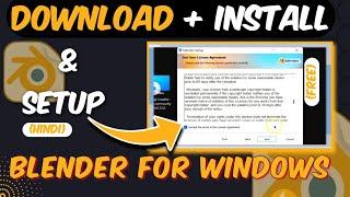  How to Download and Install Blender 3.5.1 on windows (11 / 10 / 7) || Setup Blender for iOS