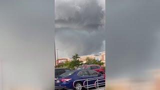 Video taken from St. Johns Town Center shows tornado forming on Jacksonville's Southside